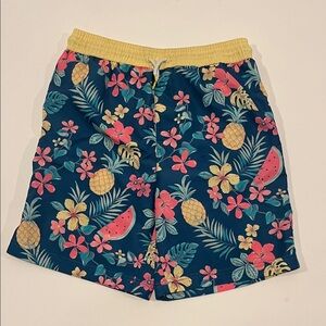 Tommy Bahama boys XL swimsuit pineapple watermelon flowers